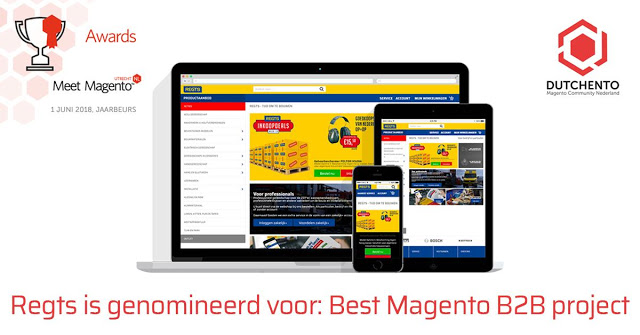 Regts genomineerd voor Dutchento Awards