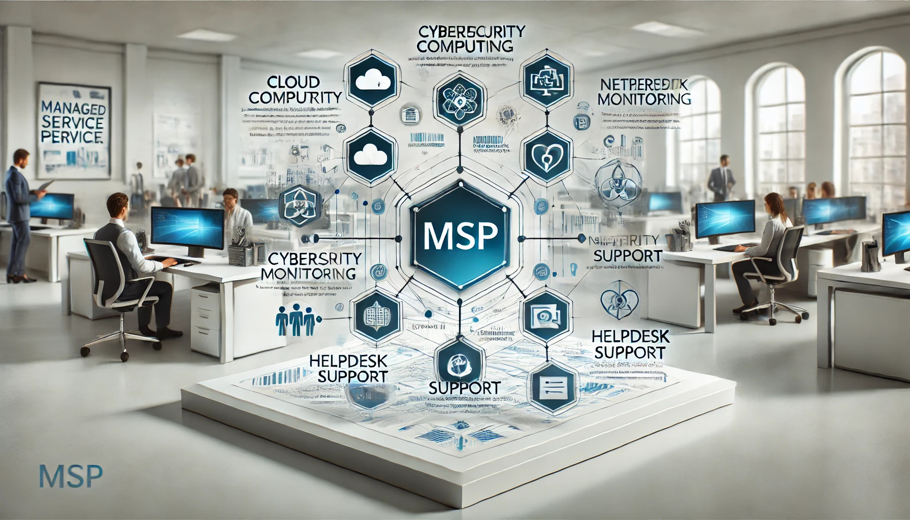 MSP (Managed Service Provider): Jouw ICT zorgeloos en professioneel beheerd.