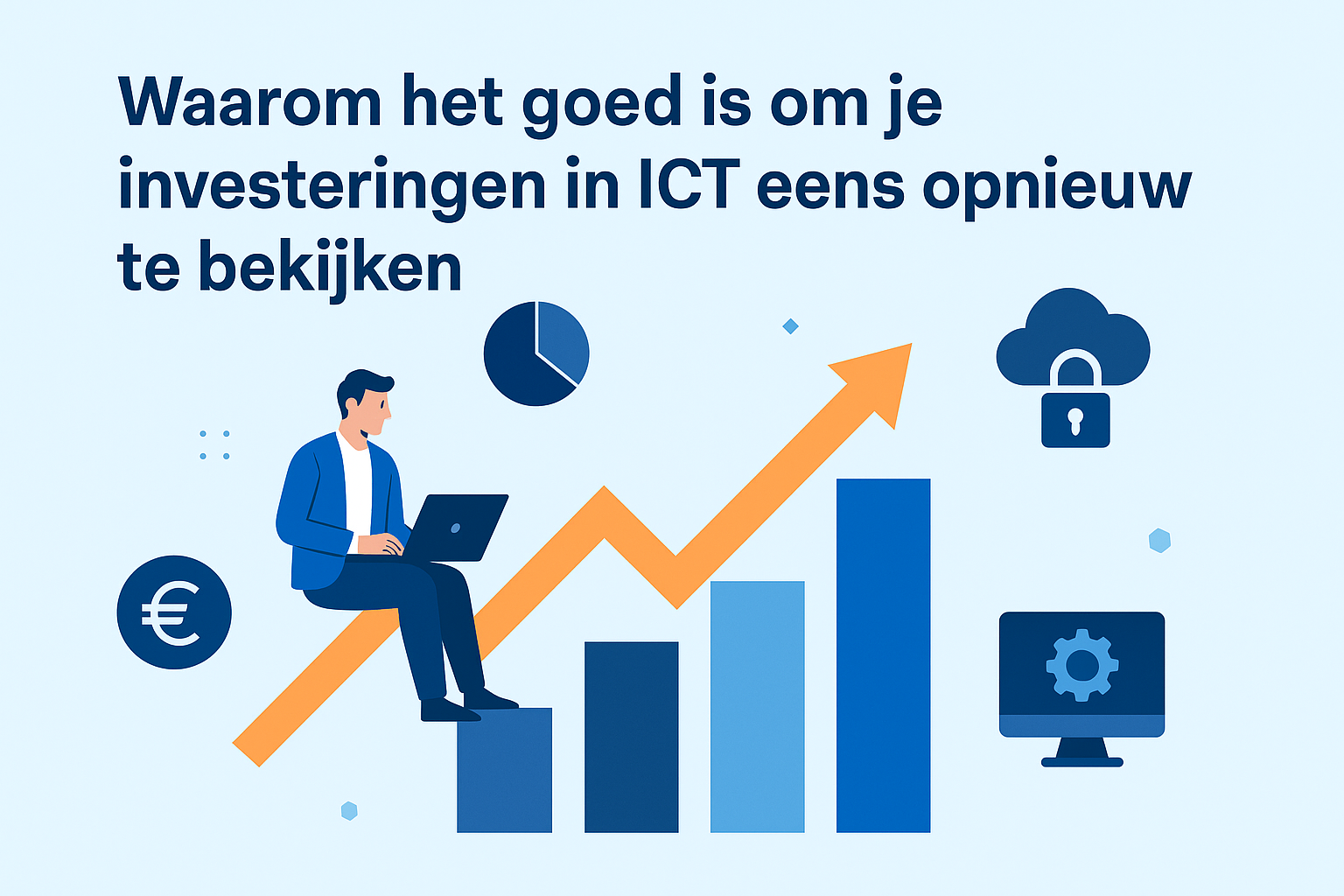 Hoeveel investeer je in ICT als MKB-bedrijf in Friesland, Noord-Nederland.
